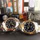 Copy Rolex Air-King Two Tone Black Dial Watches Asian 8215 (9)_th.jpg